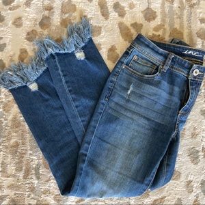 Boho fringe  inc jeans